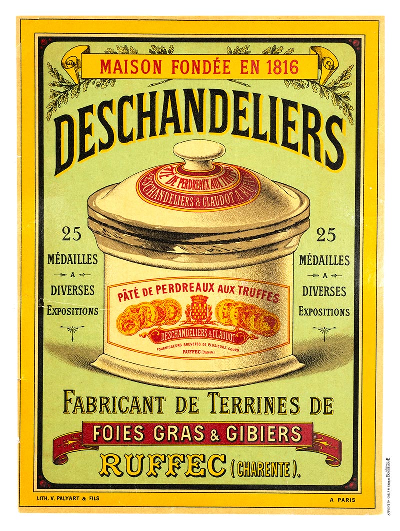 Deschandelier fabricant de terrines de foie gras et gibiers