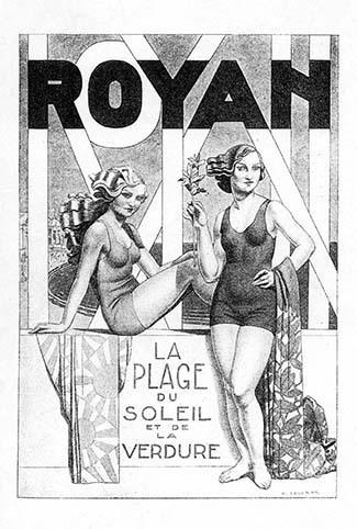 La plage du soleil et de la verdure