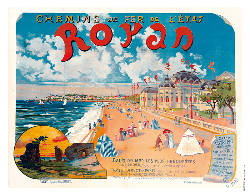 Royan, Bains de mer les plus fréquentés