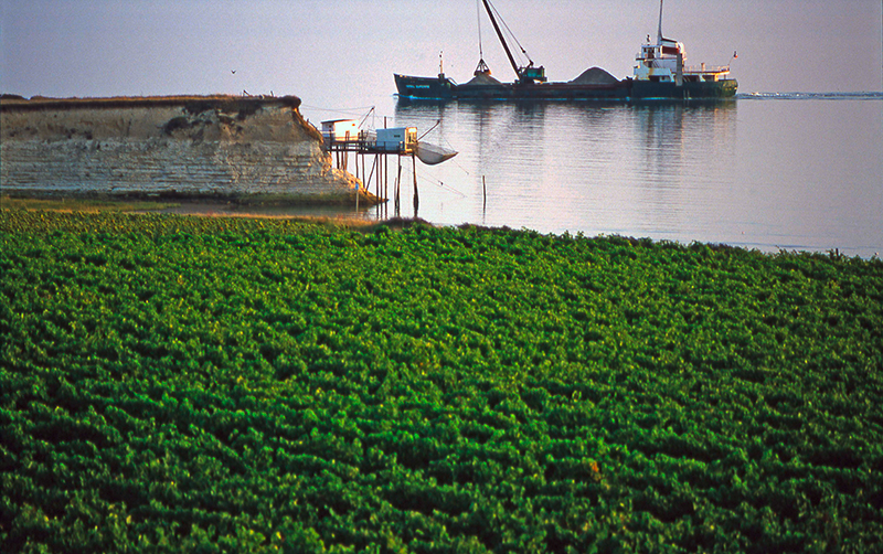 Sablier sur la Gironde