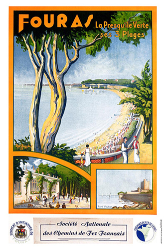 Fouras, la Presqu'île Verte - ses Trois Plages