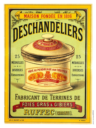 Deschandelier fabricant de terrines de foie gras et gibiers