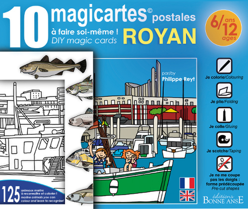 10 magicartes© postales ROYAN